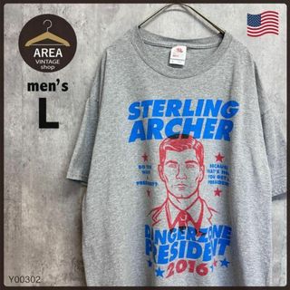 Sterling Archer プリントTシャツ☆スターリングアーチャー(Tシャツ/カットソー(半袖/袖なし))