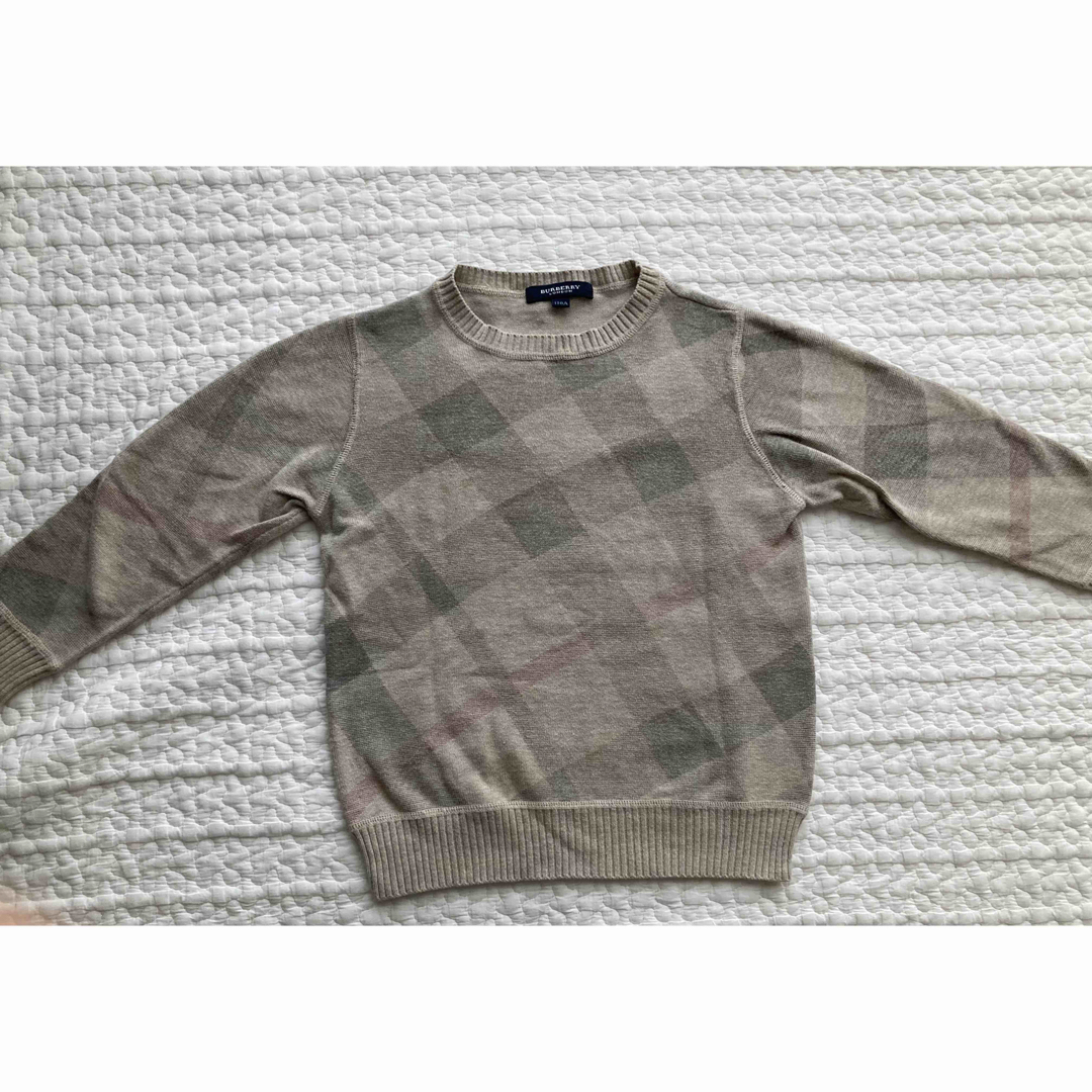 BURBERRY(バーバリー)のバーバリー  Burberry ニット　コットン　110 100 キッズ/ベビー/マタニティのキッズ服男の子用(90cm~)(ニット)の商品写真