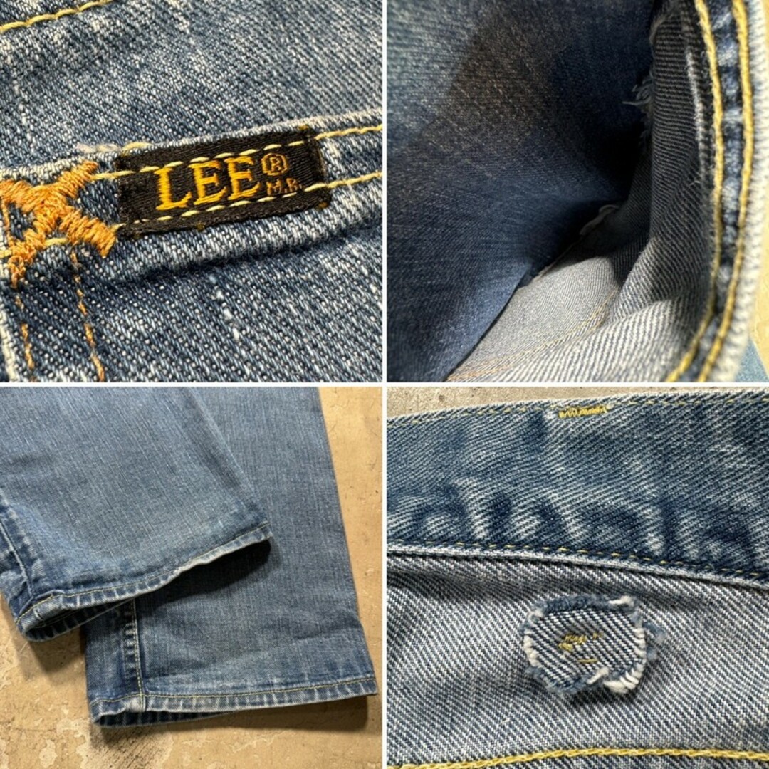 Lee(リー)の70's Lee 200Z デニムパンツ ストレート 最終サイド黒タグ W33 メンズのパンツ(デニム/ジーンズ)の商品写真