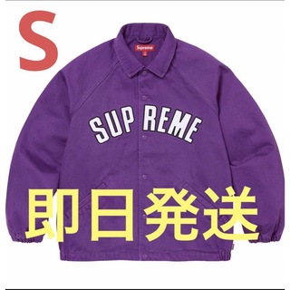 シュプリーム(Supreme)のSupreme ARC Denim Coaches Jacket "Purple(Gジャン/デニムジャケット)