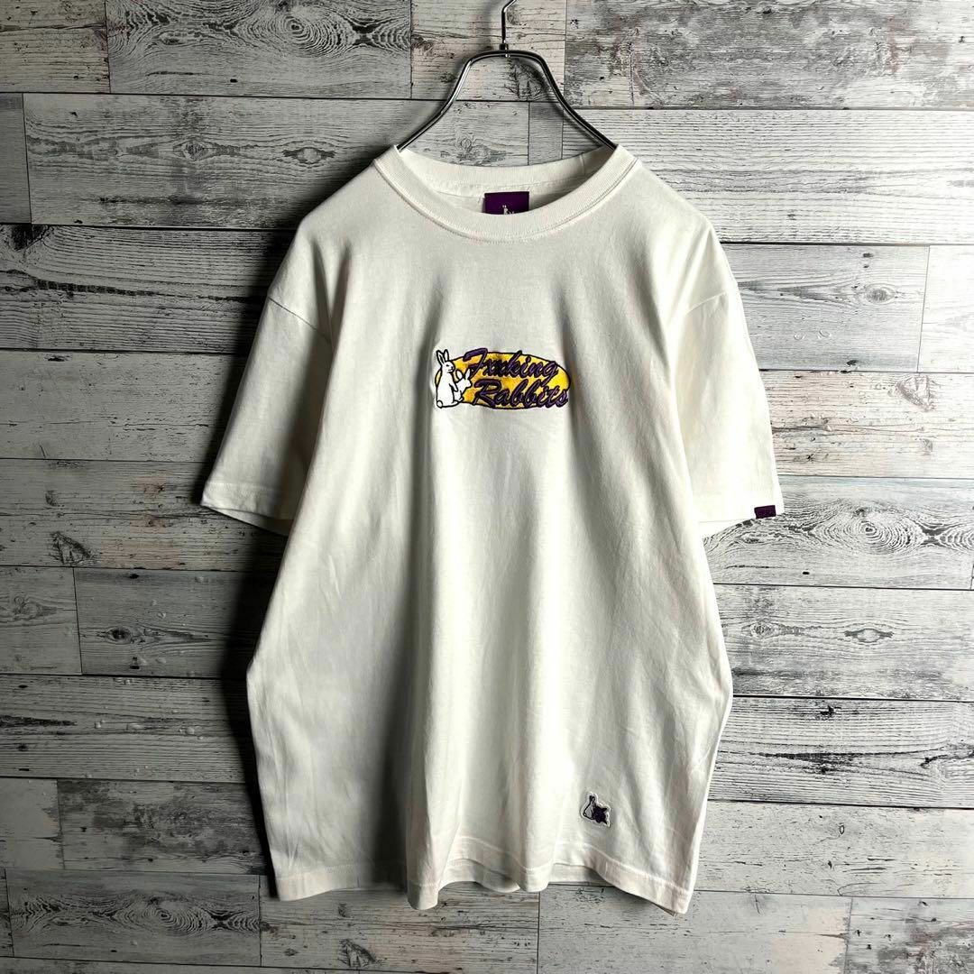 #FR2(エフアールツー)の【即完売モデル】 FR2☆ センター刺繍ロゴ入り 色情兎 Tシャツ メンズのトップス(Tシャツ/カットソー(半袖/袖なし))の商品写真