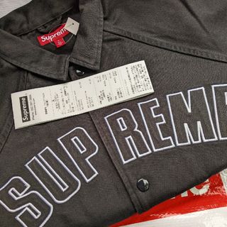 シュプリーム(Supreme)の最安Supreme ARC Denim Coaches Jacket Black(Gジャン/デニムジャケット)