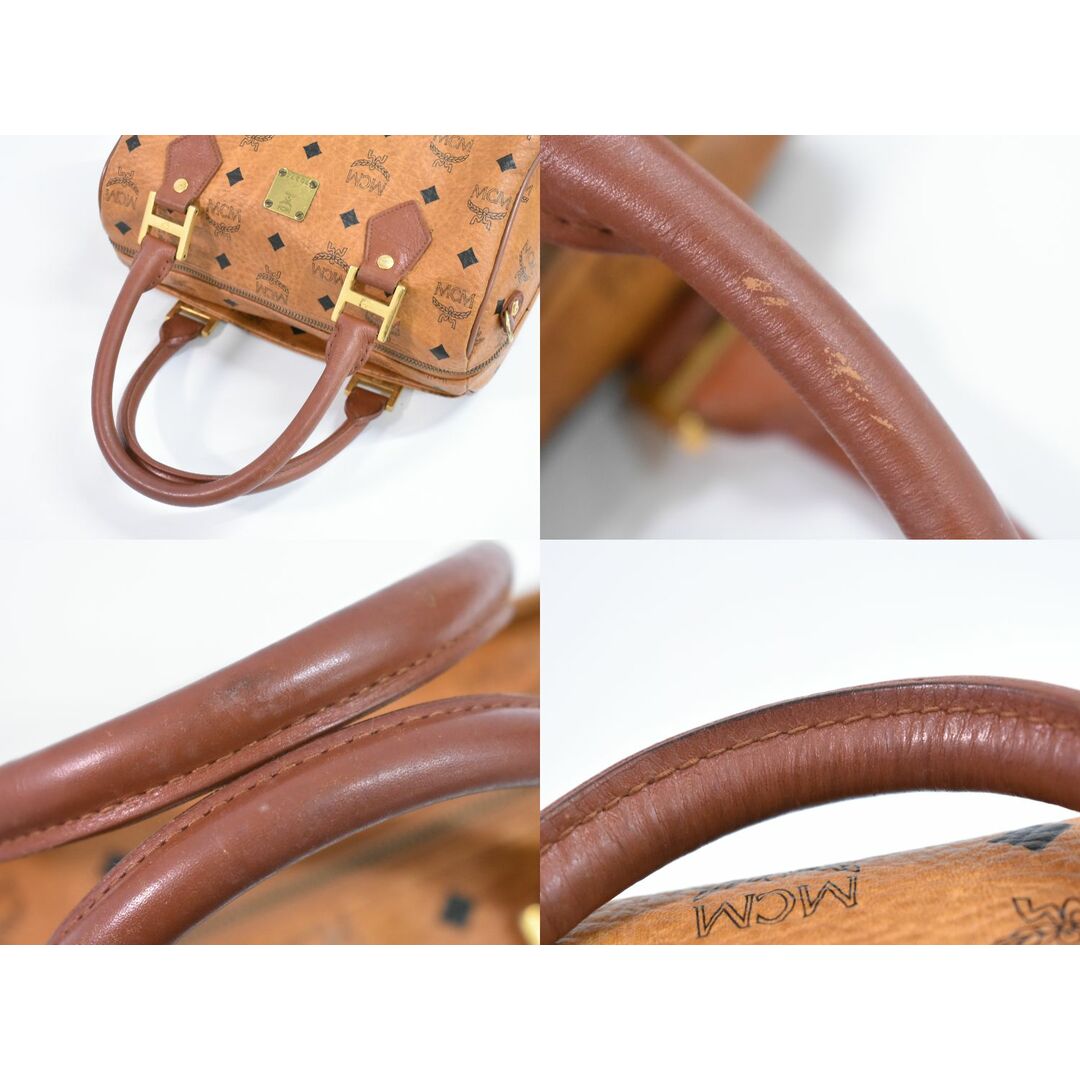 MCM - 本物 エムシーエム MCM ヴィセトス ミニボストンバッグ MCM - 本物 エムシーエム MCM ヴィセトス ミニボストンバッグ
