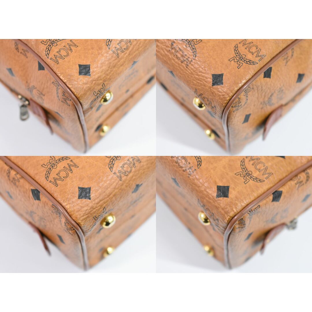 MCM - 本物 エムシーエム MCM ヴィセトス ミニボストンバッグ MCM - 本物 エムシーエム MCM ヴィセトス ミニボストンバッグ