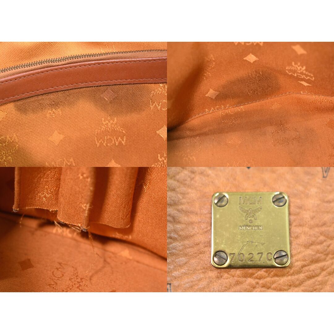 MCM - 本物 エムシーエム MCM ヴィセトス ミニボストンバッグ MCM - 本物 エムシーエム MCM ヴィセトス ミニボストンバッグ