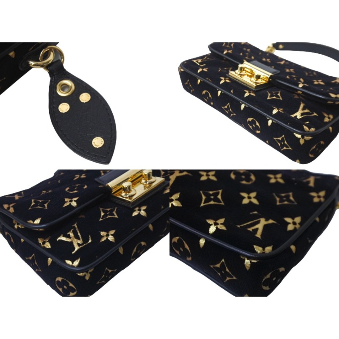 LOUIS VUITTON(ルイヴィトン)の極美品 LOUIS VUITTON ルイヴィトン ポシェット カリー M93131 ワンショルダーバック 2010年クルーズライン ブラック 中古 62739 レディースのバッグ(ハンドバッグ)の商品写真