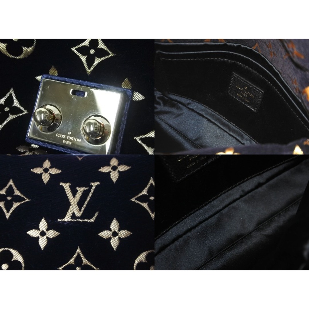 LOUIS VUITTON(ルイヴィトン)の極美品 LOUIS VUITTON ルイヴィトン ポシェット カリー M93131 ワンショルダーバック 2010年クルーズライン ブラック 中古 62739 レディースのバッグ(ハンドバッグ)の商品写真