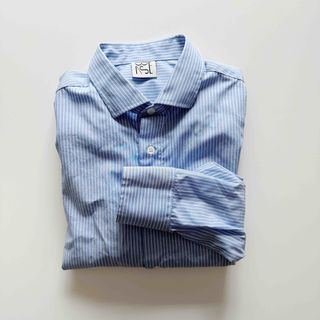 ロンハーマン(Ron Herman)のBASERANGE ベースレンジ Ole Shirt ストライプ コットンシャツ(シャツ/ブラウス(長袖/七分))