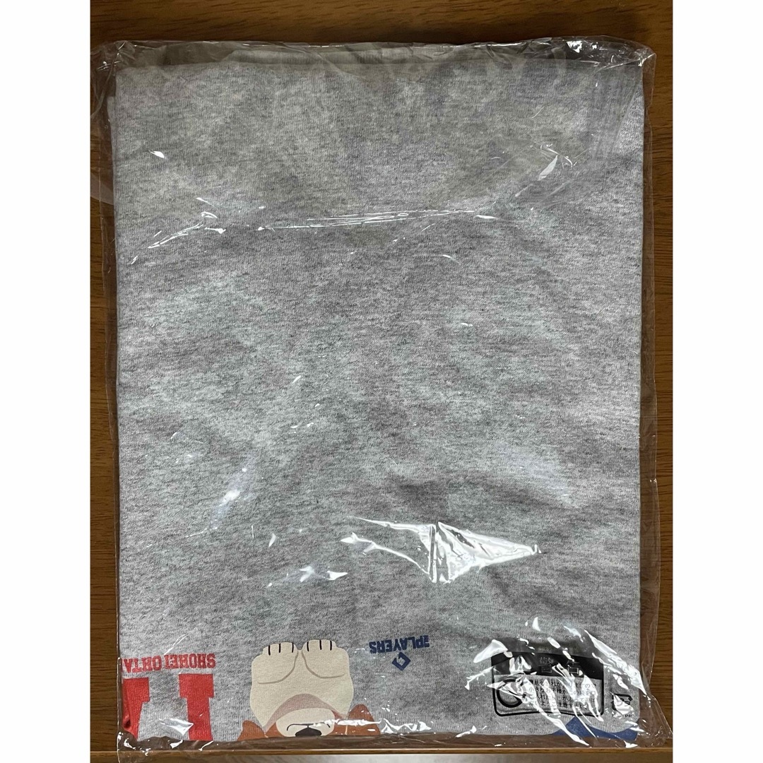 MLB正規公式 大谷翔平選手 デコピン  Tシャツ 杢グレー  Lサイズ メンズのトップス(Tシャツ/カットソー(半袖/袖なし))の商品写真
