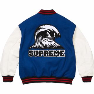 シュプリーム(Supreme)の【XXL】Supreme Wave Varsity Jacket(スタジャン)