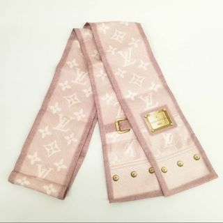 LOUIS VUITTON - バンドー ニューデニム ピンク M72339 スカーフ シルク100% ピンク