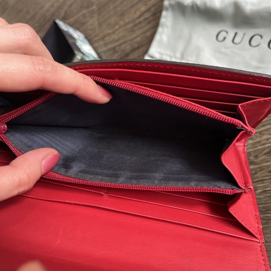 Gucci(グッチ)の美品 GUCCI フラワー ブルーム 花柄 長財布　 レディースのファッション小物(財布)の商品写真