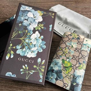 グッチ(Gucci)の美品 GUCCI フラワー ブルーム 花柄 長財布　(財布)