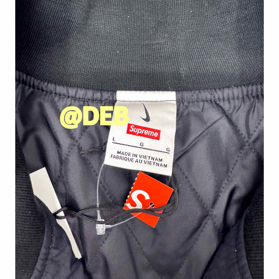 Supreme Nike Ripstop Pullover Black Lサイズ Supreme Nike Ripstop Pullover Black Lサイズ
