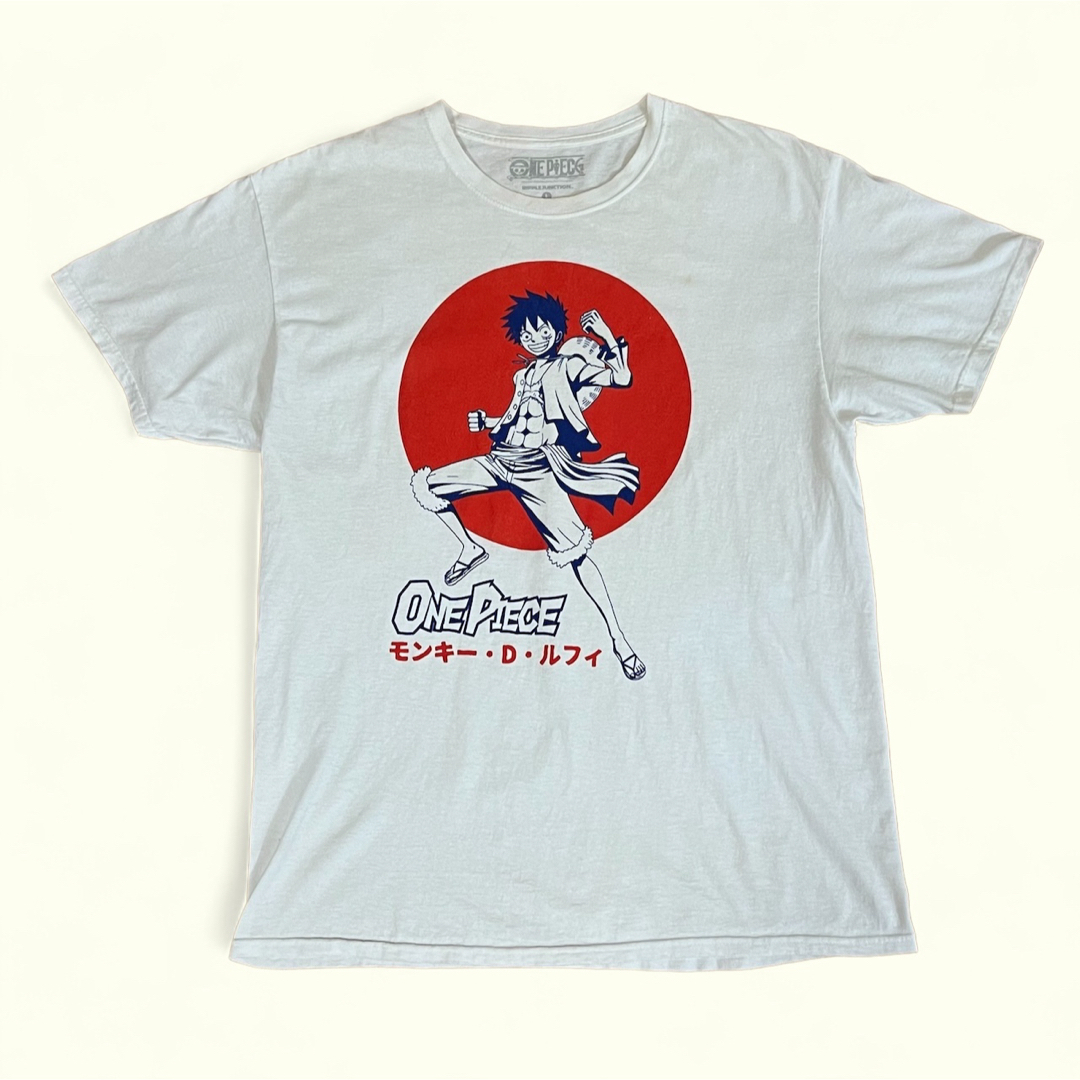 ONE PIECE(ワンピース)のONE PIECE モンキー・D・ルフィ プリント ワンピース Tシャツ メンズのトップス(Tシャツ/カットソー(半袖/袖なし))の商品写真