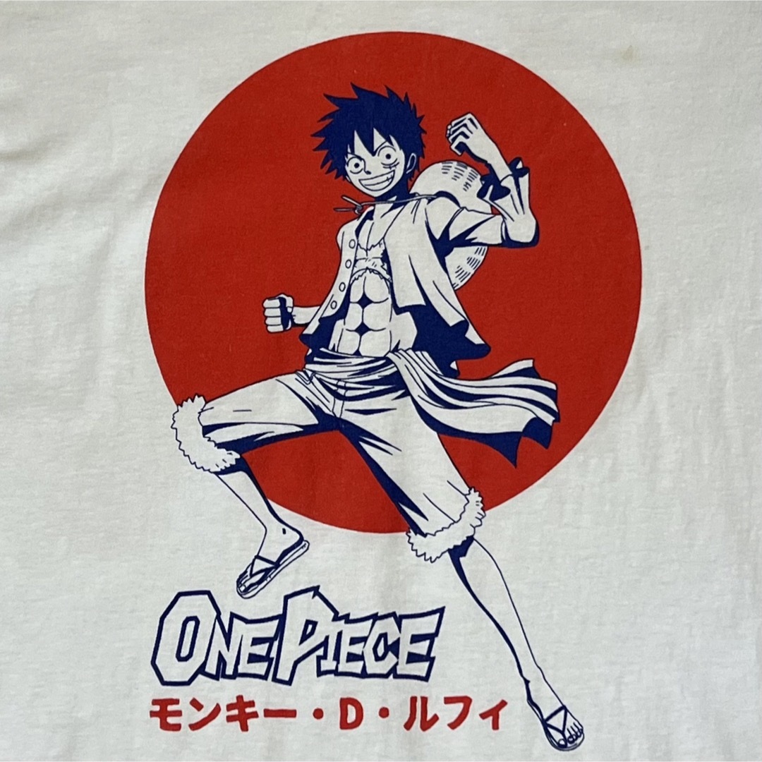 ONE PIECE(ワンピース)のONE PIECE モンキー・D・ルフィ プリント ワンピース Tシャツ メンズのトップス(Tシャツ/カットソー(半袖/袖なし))の商品写真