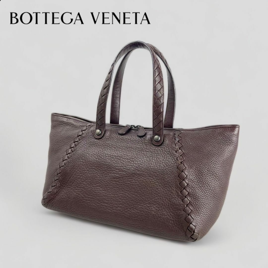 Bottega Veneta(ボッテガヴェネタ)の■BOTTEGA VENETA ■ イントレチャート トロレザー ハンドバッグ レディースのバッグ(ハンドバッグ)の商品写真