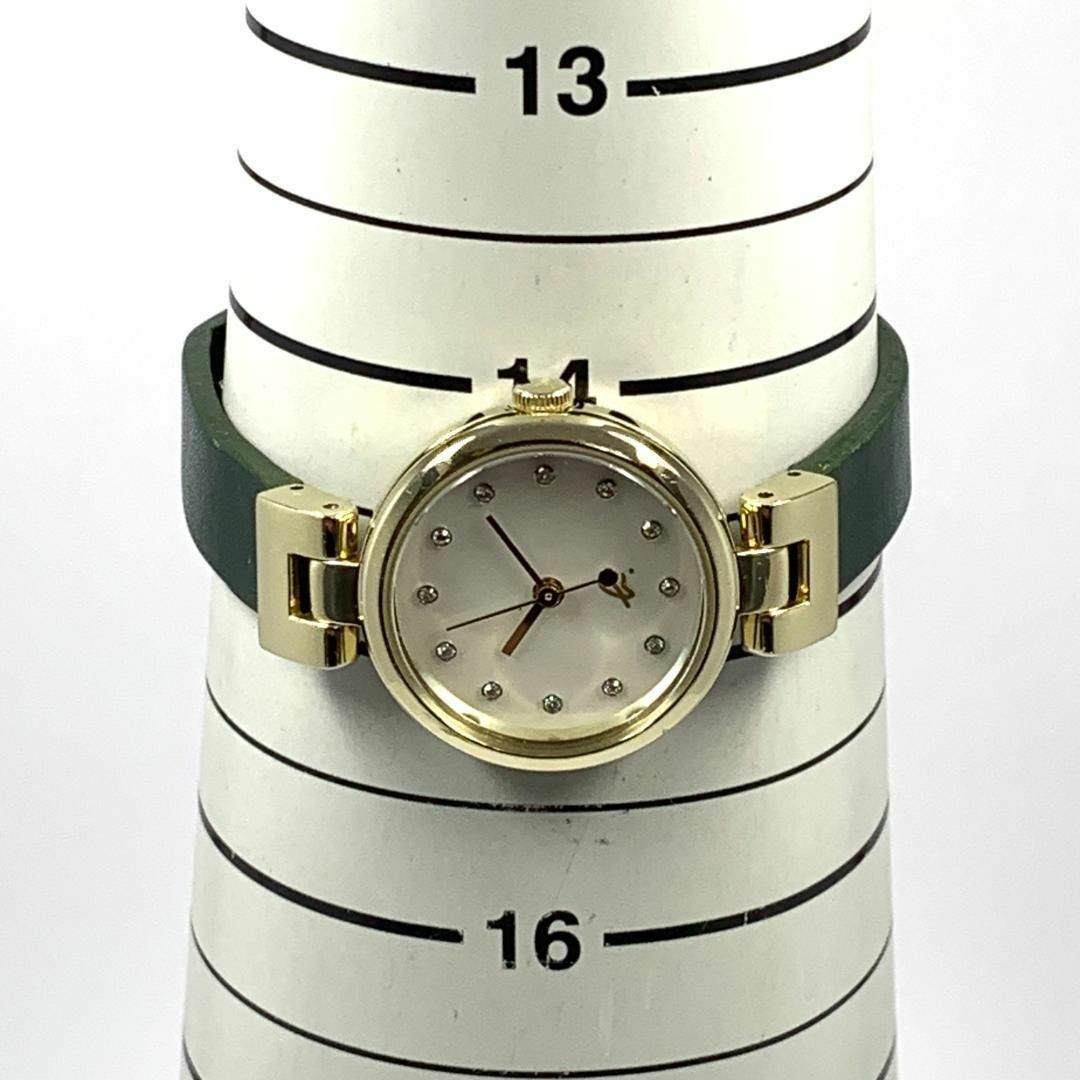 agnes b.(アニエスベー)の269 稼働品 agnes b レディース 時計 シェル文字盤 ストーン 人気 レディースのファッション小物(腕時計)の商品写真