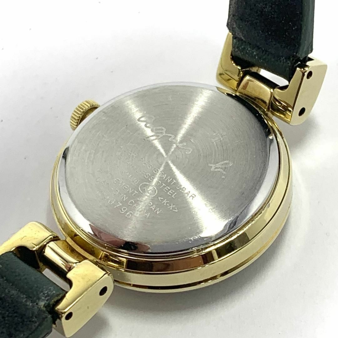 agnes b.(アニエスベー)の269 稼働品 agnes b レディース 時計 シェル文字盤 ストーン 人気 レディースのファッション小物(腕時計)の商品写真