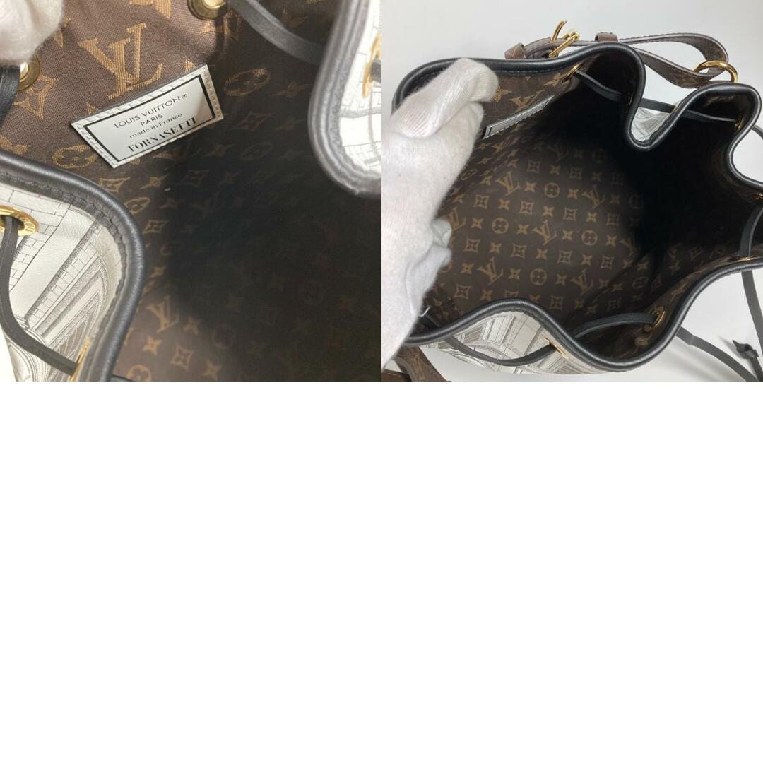 LOUIS VUITTON(ルイヴィトン)のルイヴィトン LOUIS VUITTON ノエ MM M59105 フォルナセッティ カバン 肩掛け 巾着 ショルダーバッグ レザー ホワイト レディースのバッグ(ショルダーバッグ)の商品写真