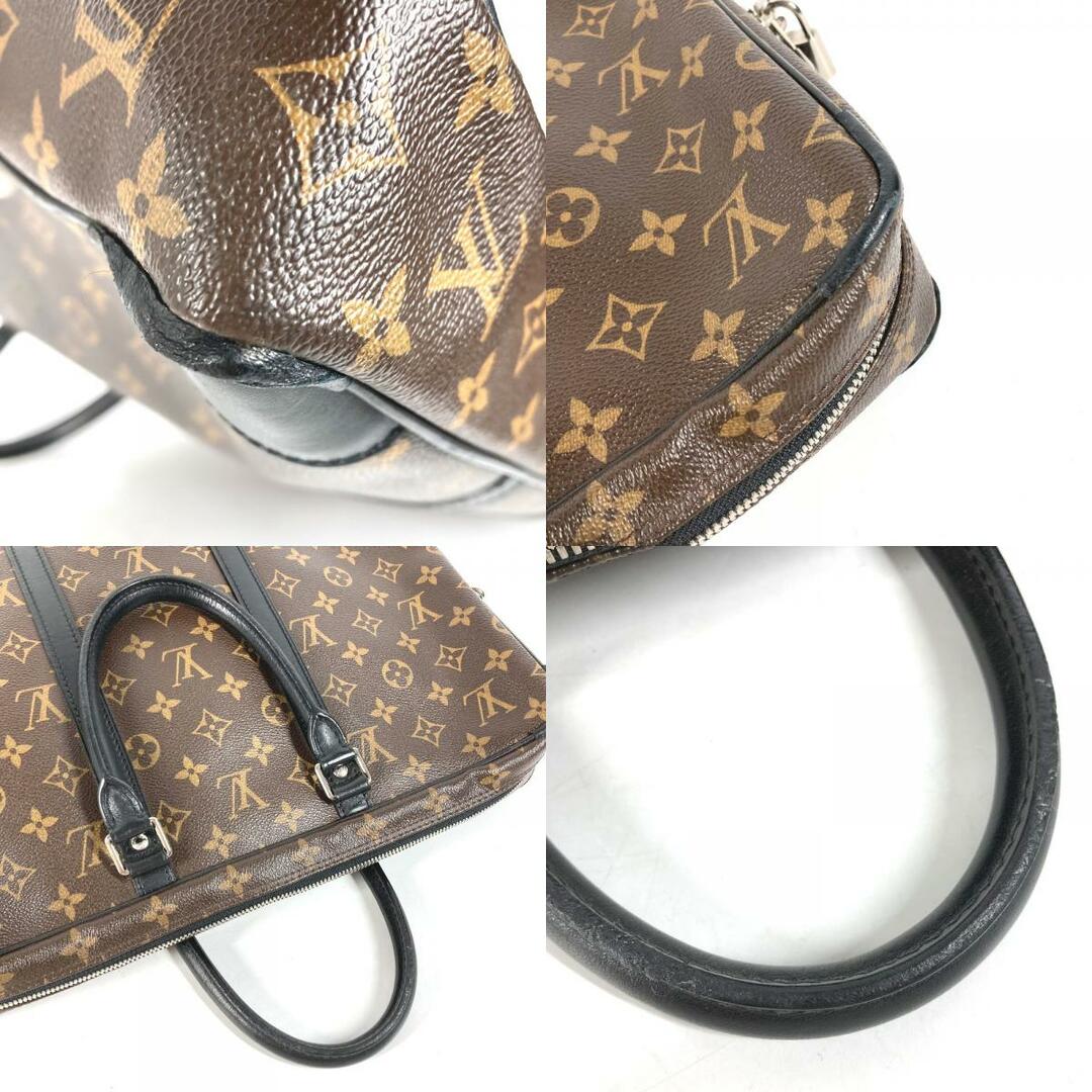 LOUIS VUITTON(ルイヴィトン)のルイヴィトン LOUIS VUITTON ポルトドキュマン・ヴォワヤージュ PDV M40225 モノグラムマカサー カバン トートバッグ ビジネスバッグ モノグラムマカサーキャンバス ブラウン メンズのバッグ(ビジネスバッグ)の商品写真