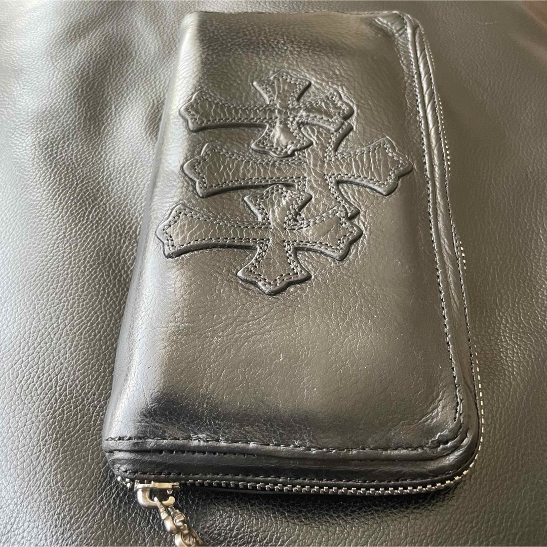 Chrome Hearts(クロムハーツ)のクロムハーツ　REC F ZIP 3PTCH 財布 メンズのファッション小物(長財布)の商品写真