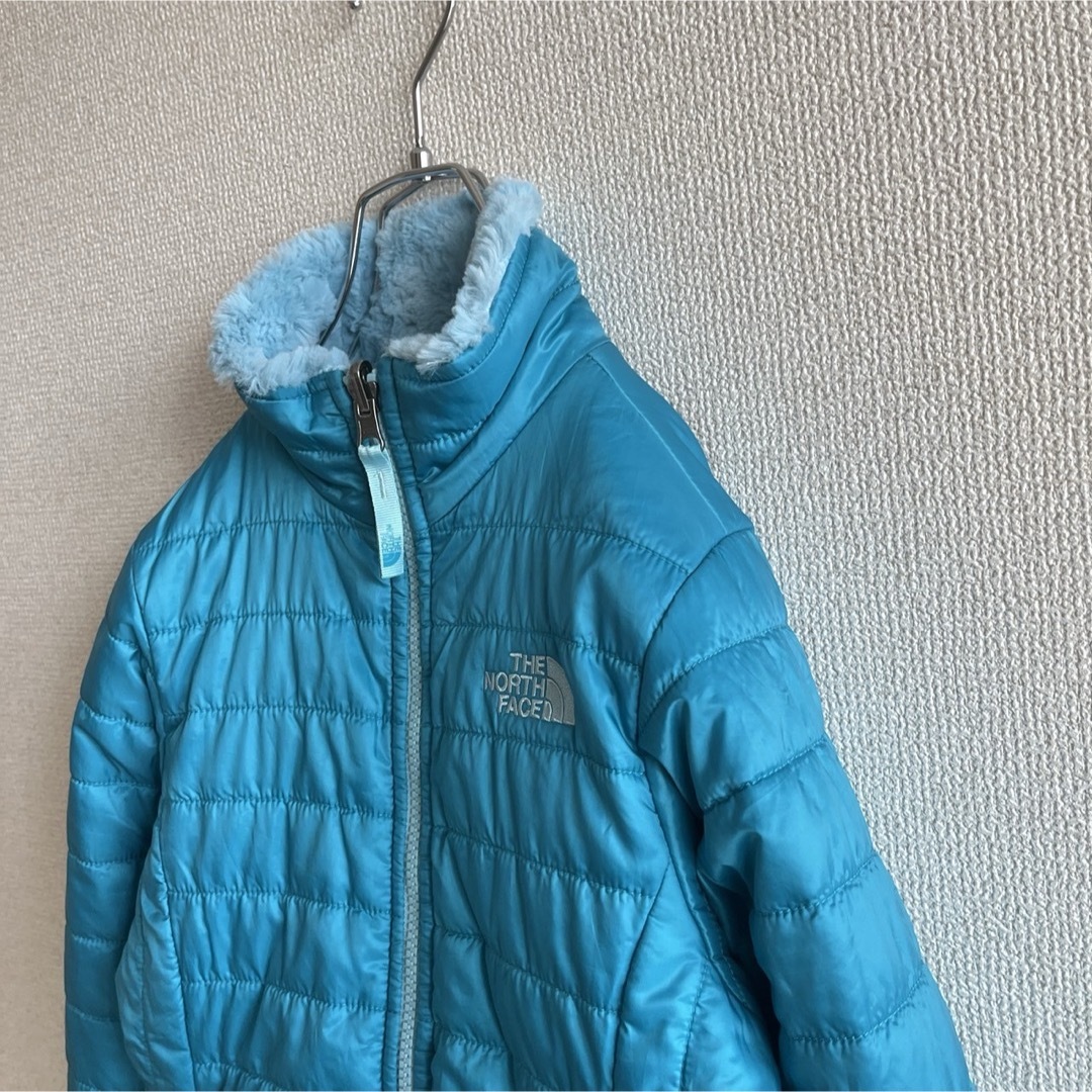 THE NORTH FACE(ザノースフェイス)の【キッズ】ノースフェイス　もふもふジャケット　　リバーシブル　キッズ140 キッズ/ベビー/マタニティのキッズ服女の子用(90cm~)(ジャケット/上着)の商品写真