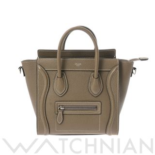 セリーヌ(celine)の中古 セリーヌ CELINE 189243DRU.09SO レディース ハンドバッグ スリ ドラムドカーフ(ハンドバッグ)