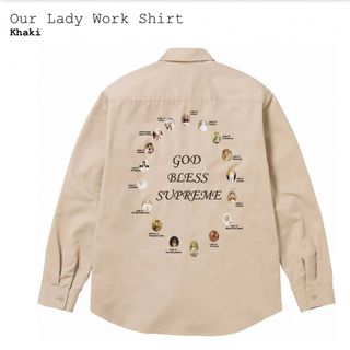 Supreme - supreme Our Lady Work Shirt