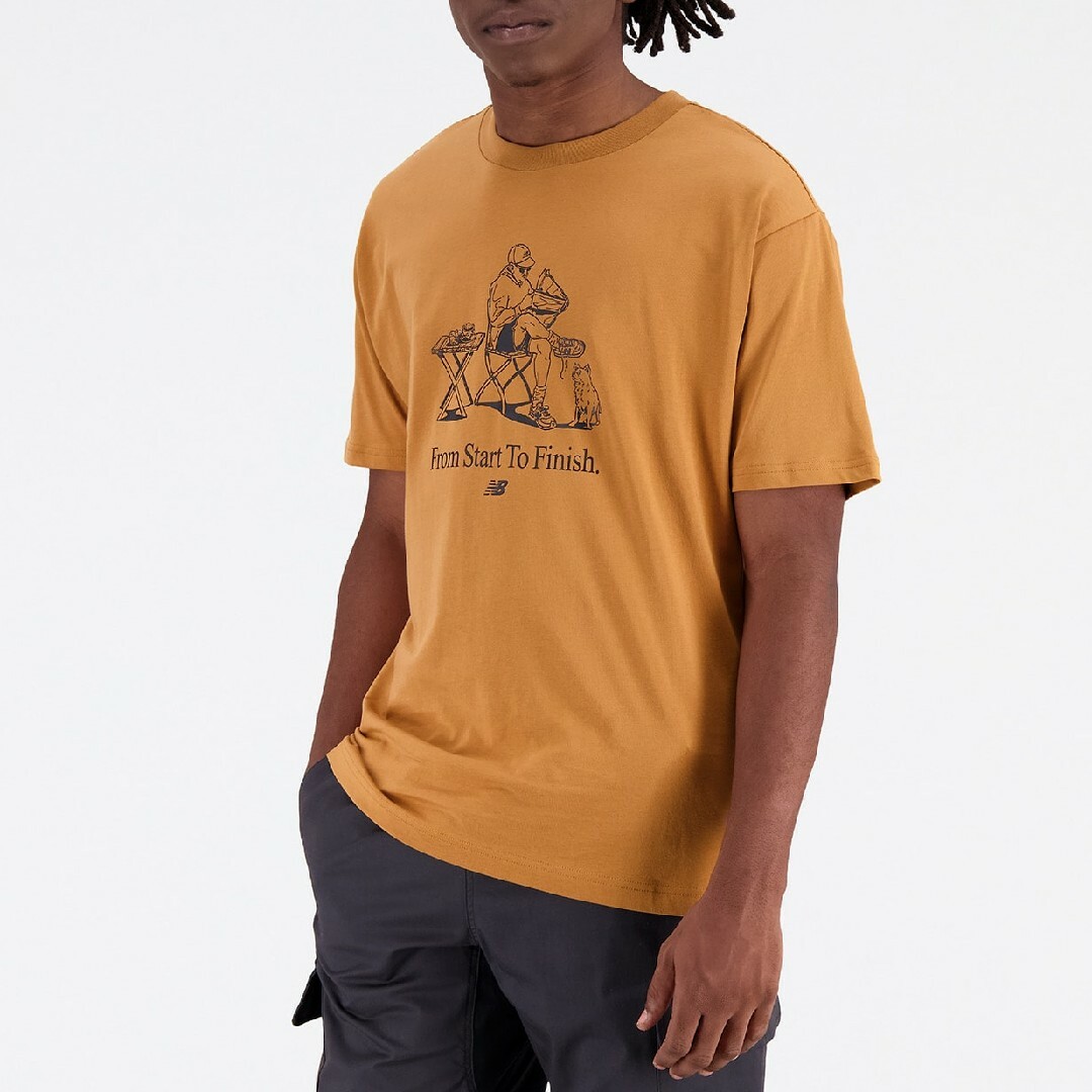 New Balance(ニューバランス)の◆ニューバランス◆ショートスリーブTシャツ◆Sサイズ◆4,180円 メンズのトップス(Tシャツ/カットソー(半袖/袖なし))の商品写真