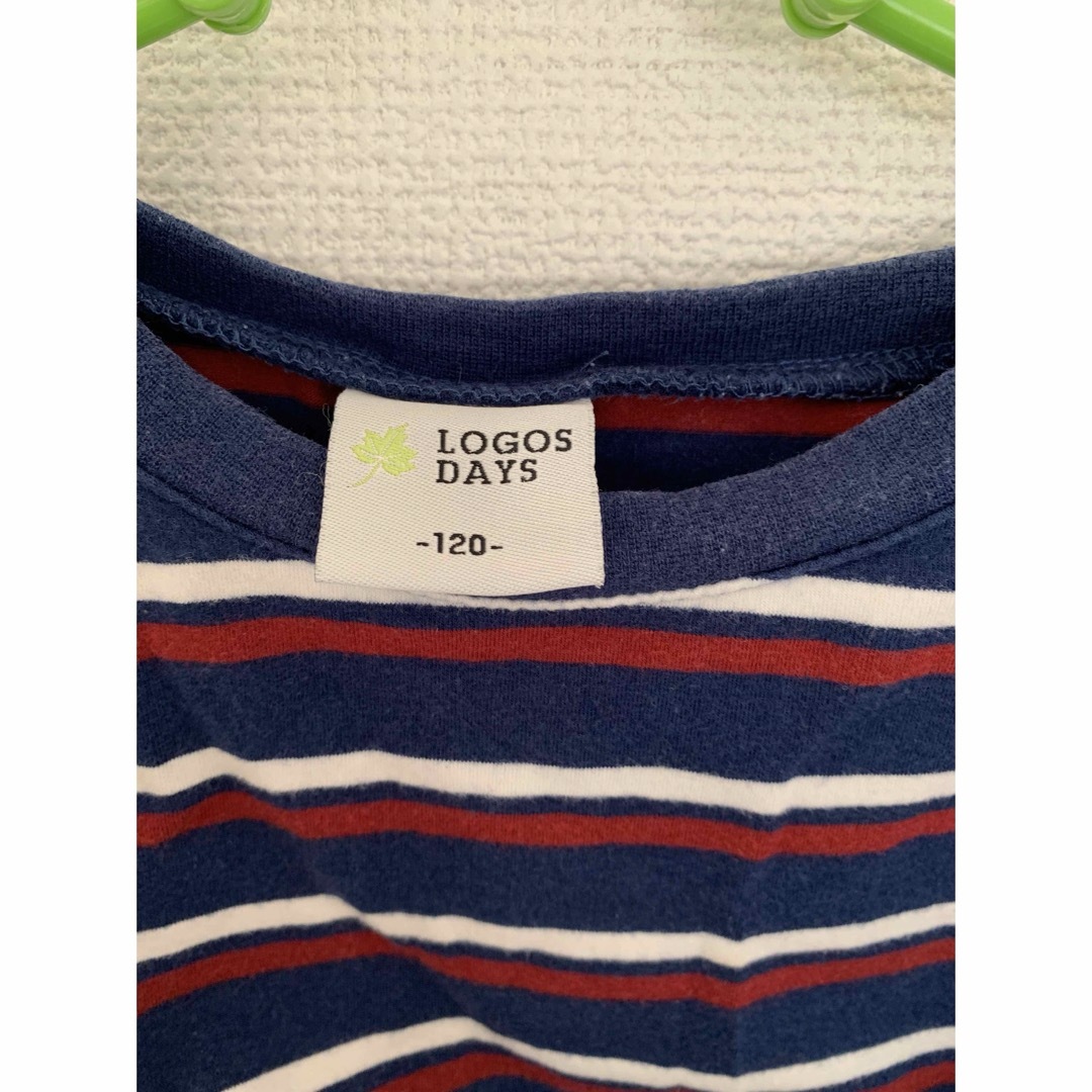 LOGOS(ロゴス)のロゴス　上下セット　半袖トップス　スカート　120 キッズ/ベビー/マタニティのキッズ服女の子用(90cm~)(その他)の商品写真