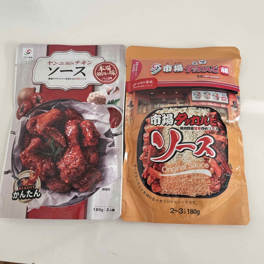 ヤンニョムチキンソース タッカルビソース 食品/飲料/酒の食品(調味料)の商品写真