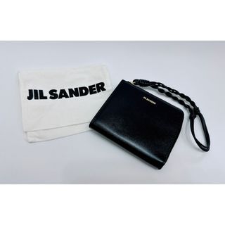 JIL SANDER ジルサンダー タングルストラップ L字 ブラック 財布