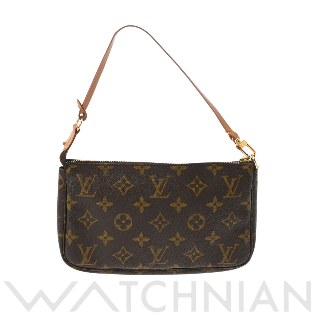 LOUIS VUITTON(ルイヴィトン)の中古 ルイ ヴィトン LOUIS VUITTON M51980 AR0964 レディース ポーチ モノグラム ブラウン モノグラムキャンバス レディースのファッション小物(ポーチ)の商品写真