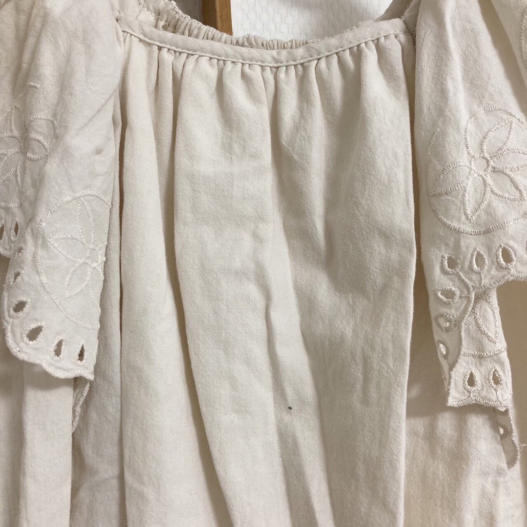 petit main(プティマイン)のpetit main女の子ワンピース110 キッズ/ベビー/マタニティのキッズ服女の子用(90cm~)(ワンピース)の商品写真