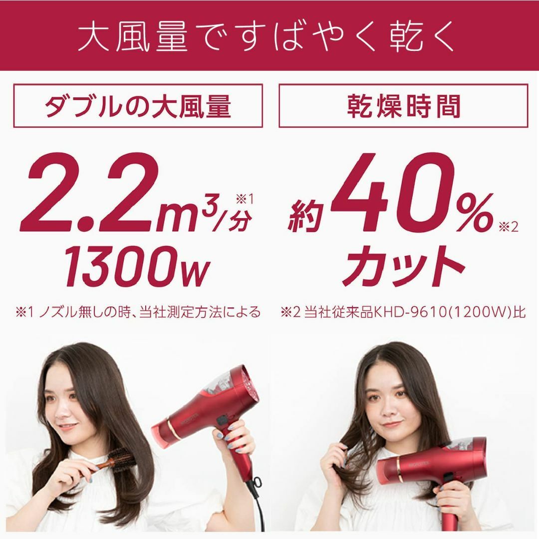 コイズミ ヘアドライヤー モンスター 大風量 速乾 温冷自動切替 コイズミ ヘアドライヤー モンスター 大風量 速乾 温冷自動切替