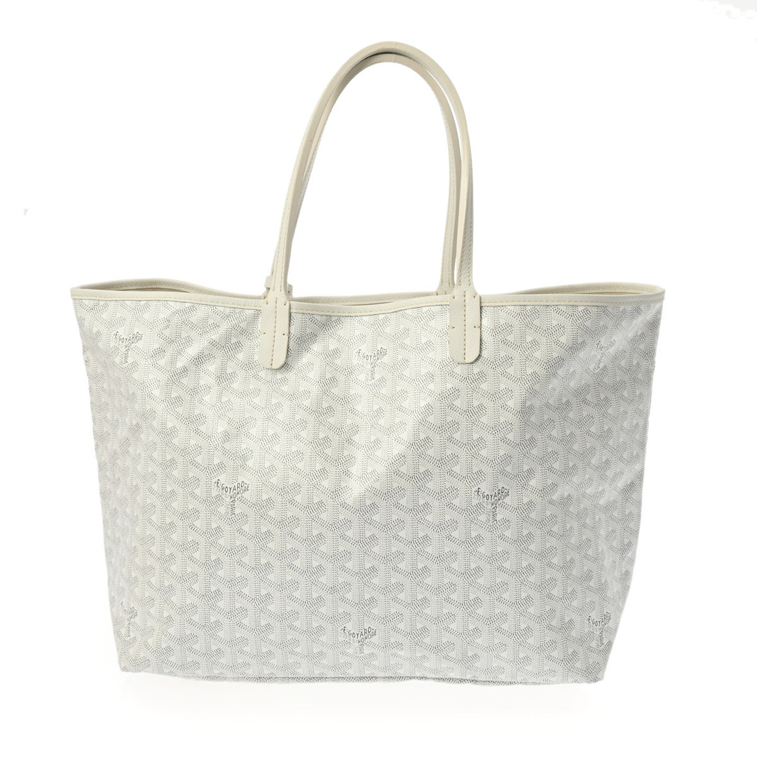 GOYARD(ゴヤール)の中古 ゴヤール GOYARD LME020207 ユニセックス トートバッグ ホワイト PVC/レザー レディースのバッグ(トートバッグ)の商品写真