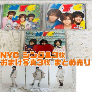 【ジャンク品】NYC シングル CD/DVDセット 3枚  写真3枚 まとめ売り(ポップス/ロック(邦楽))