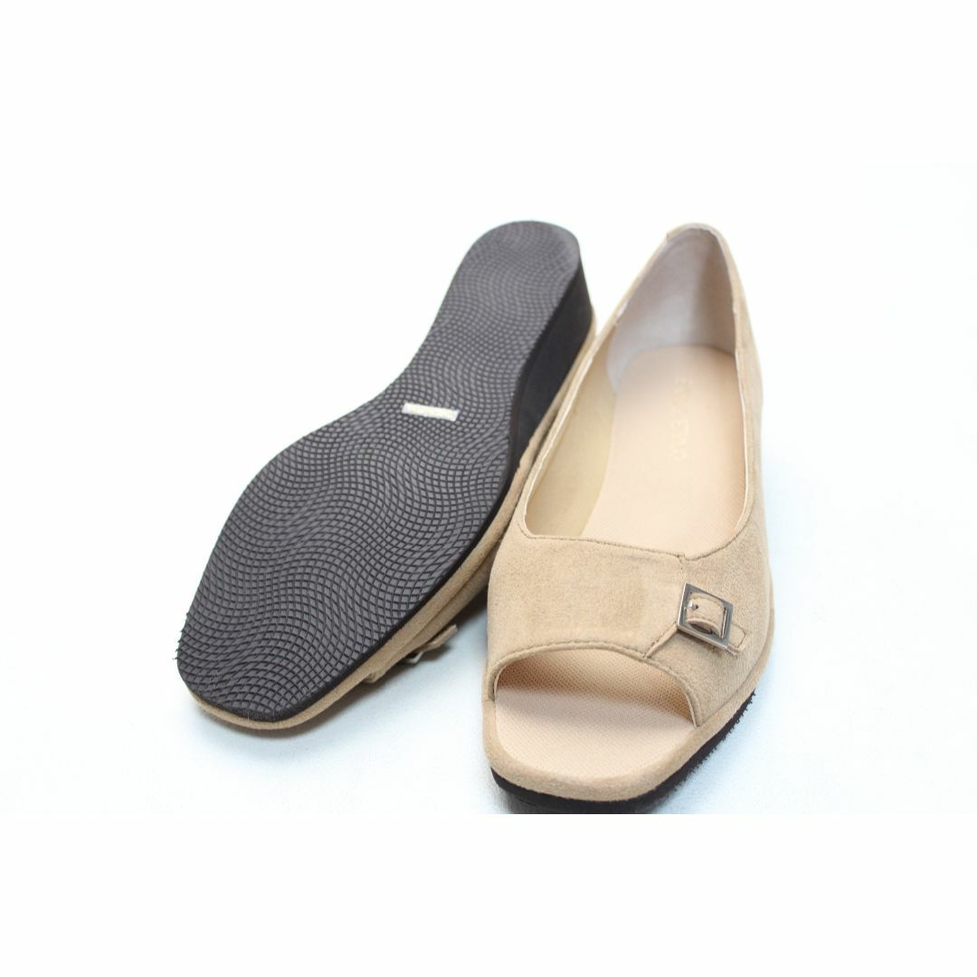 09■クロールバリエ ウエッジオープンパンプス(24.5ｃｍ)超美品 レディースの靴/シューズ(ハイヒール/パンプス)の商品写真