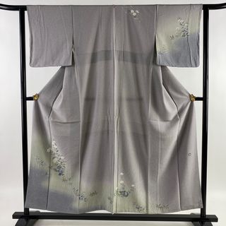 訪問着 身丈153cm 裄丈62cm 正絹 美品 秀品 【中古】(着物)