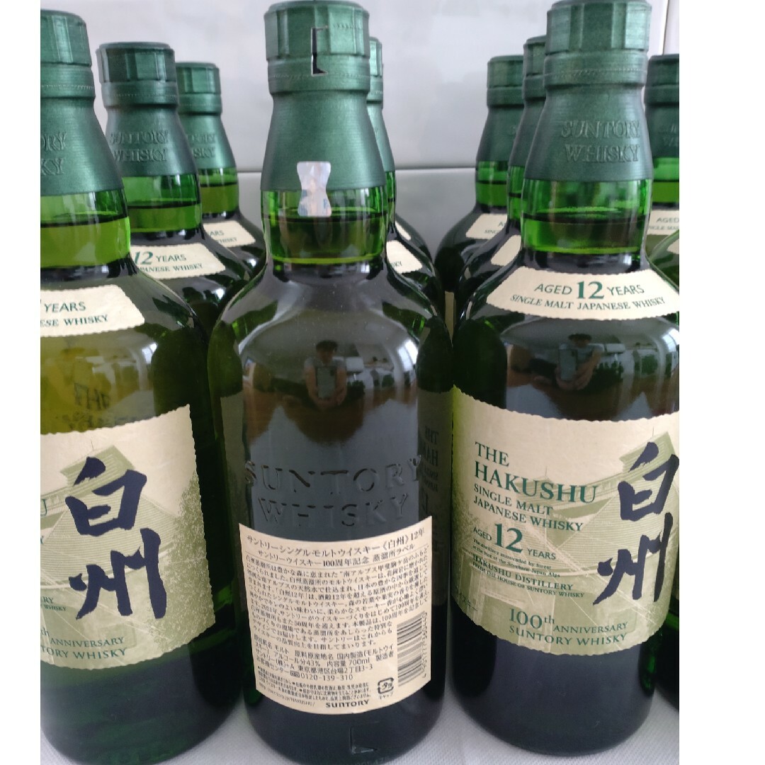 サントリー(サントリー)のサントリー白州12年・12本セット 食品/飲料/酒の酒(ウイスキー)の商品写真