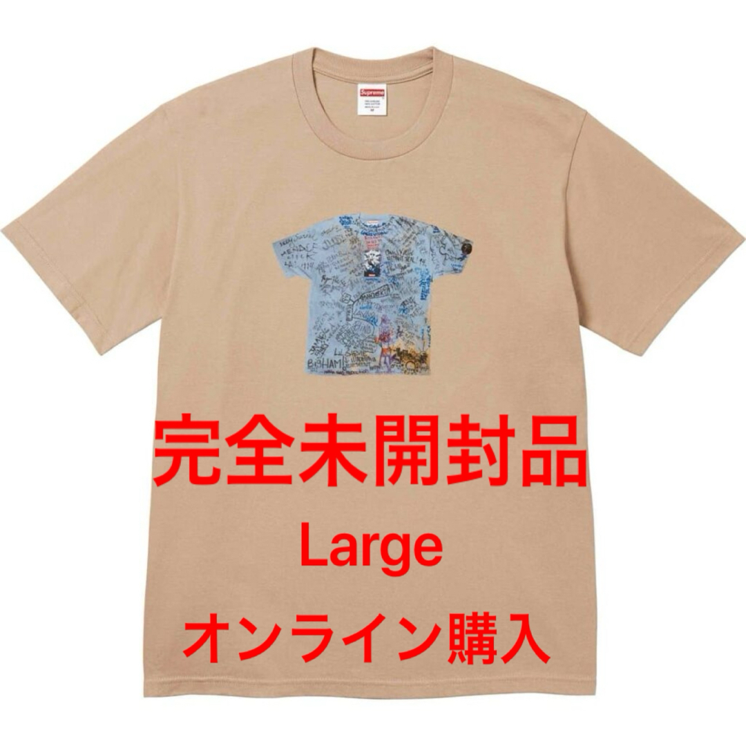 Supreme(シュプリーム)の【完全未開封品】First Tee【Lサイズ】 メンズのトップス(Tシャツ/カットソー(半袖/袖なし))の商品写真