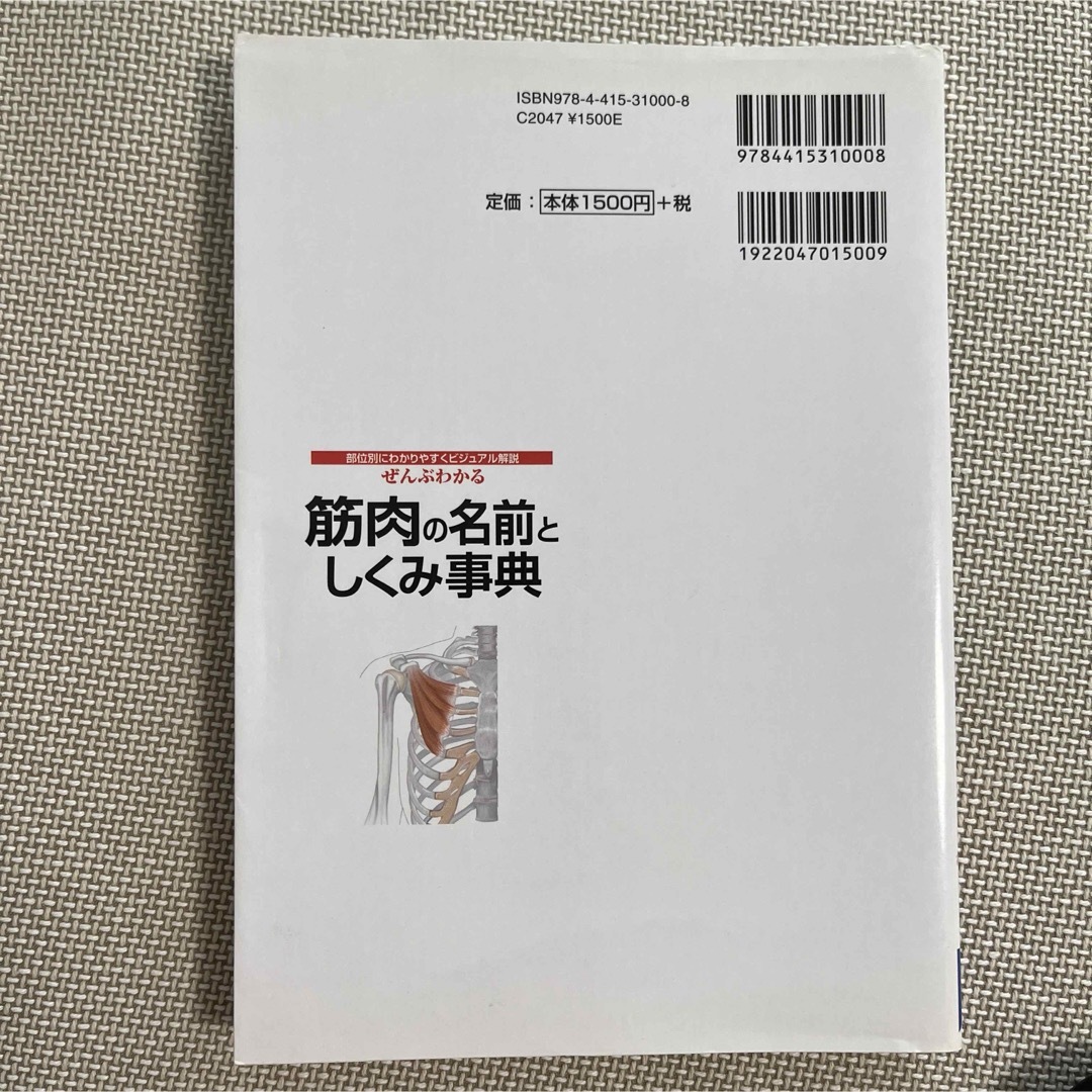 ぜんぶわかる筋肉の名前としくみ事典 エンタメ/ホビーの本(健康/医学)の商品写真