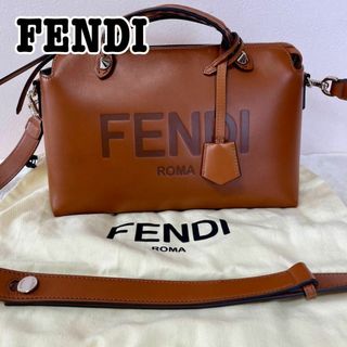 フェンディ(FENDI)のFENDI バイザウェイ レザー 2way ショルダーバッグ　ハンド　コンパクト(ボストンバッグ)