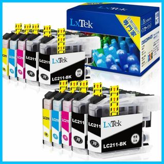 【数量限定】【LxTek】LC211-4PK 互換インクカートリッジ ブラザー (PC周辺機器)