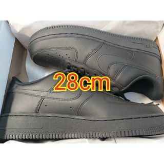 ナイキ(NIKE)のエアフォース　Nike Air Force 1 Low 07 Black(スニーカー)