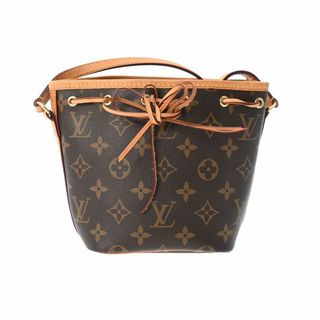 ルイヴィトン(LOUIS VUITTON)のルイヴィトン モノグラム ナノノエ ショルダーバッグ ブラウン(ショルダーバッグ)