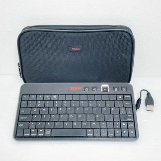 収納ポーチ付き TUMI ワイヤレスキーボード 014393GM トゥミ(タブレット)