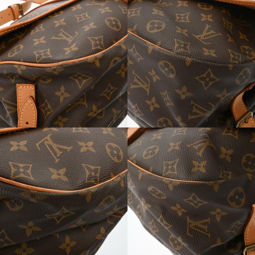 LOUIS VUITTON(ルイヴィトン)のルイヴィトン モノグラム ソミュール 35 ショルダーバッグ ブラウン レディースのバッグ(ショルダーバッグ)の商品写真