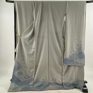 振袖 身丈178cm 裄丈70cm 正絹 秀品 【中古】(着物)